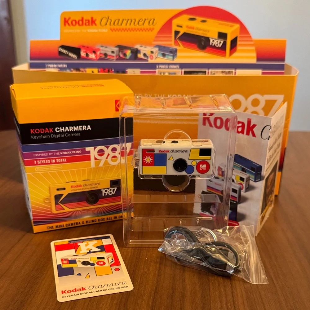 Kodak Charmera Keychain Digital Camera - Type 4, New in Box